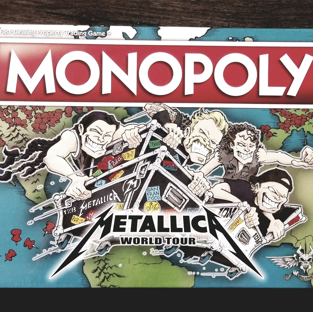 Monopoly Metallica 2nd World Tour Edition